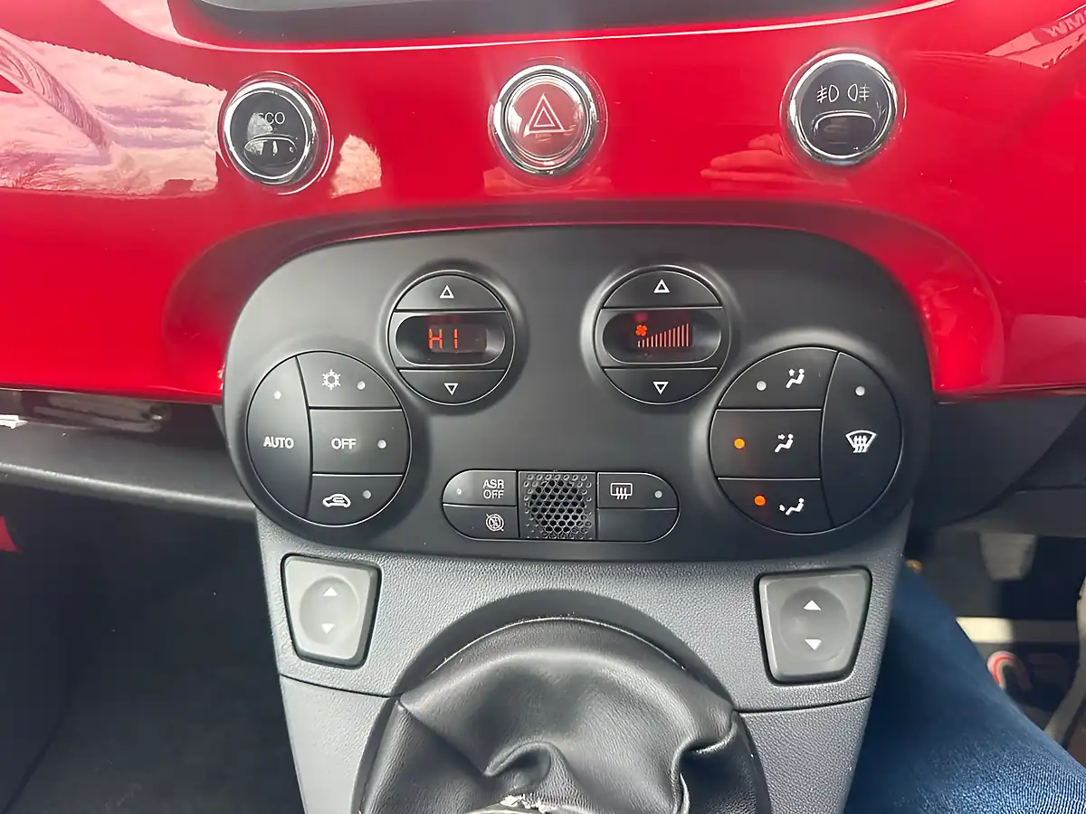 Used 2012 Fiat 500c Lounge Red - Interior and Exterior details 14