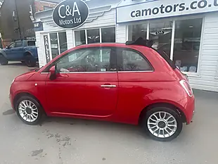 Used 2012 Fiat 500c Lounge Red - Interior and Exterior details 4