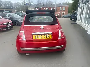 Used 2012 Fiat 500c Lounge Red - Interior and Exterior details 7