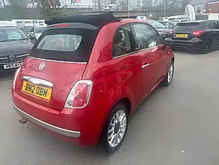 Used 2012 Fiat 500c Lounge Red - Interior and Exterior details 8