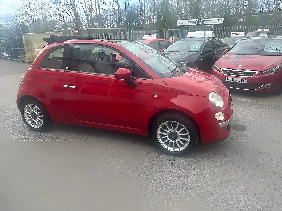 Used 2012 Fiat 500c Lounge Red - Interior and Exterior details 9