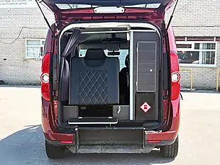 Used 2012 Fiat Doblo Active Red - Interior and Exterior details 9