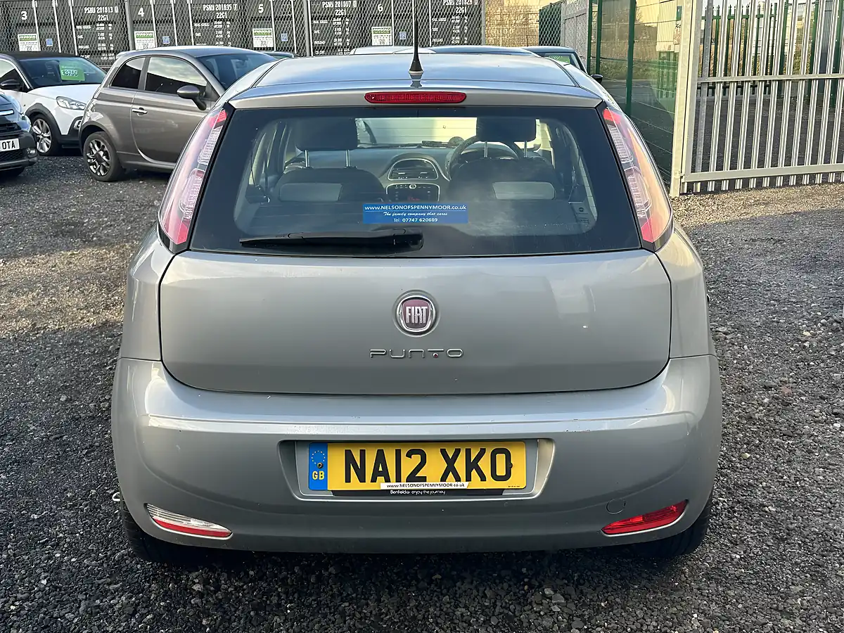 Used 2012 Fiat Punto Easy Grey - Interior and Exterior details 7