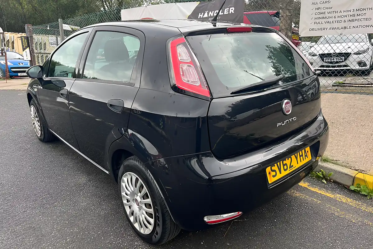 Used 2012 Fiat Punto Pop Black - Interior and Exterior details 6