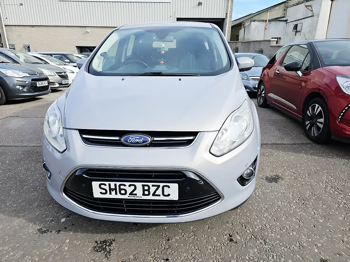 Used 2012 Ford C-Max Titanium Silver - Front View