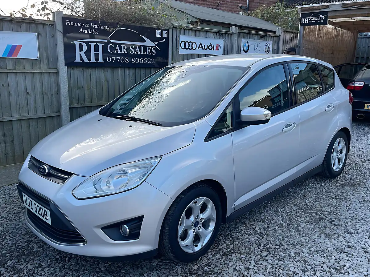 Used 2012 Ford C-Max Zetec Silver - Front View
