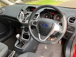 Used 2012 Ford Fiesta Edge Red - Interior and Exterior details 10