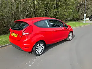 Used 2012 Ford Fiesta Edge Red - Interior and Exterior details 3