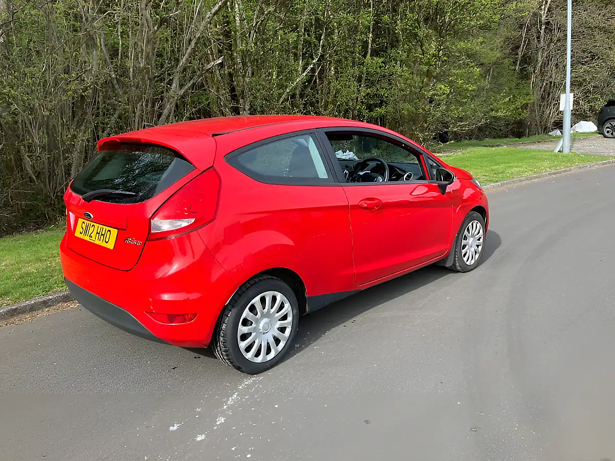 Used 2012 Ford Fiesta Edge Red - Interior and Exterior details 3