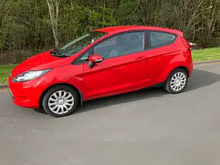 Used 2012 Ford Fiesta Edge Red - Interior and Exterior details 5