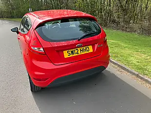 Used 2012 Ford Fiesta Edge Red - Interior and Exterior details 8