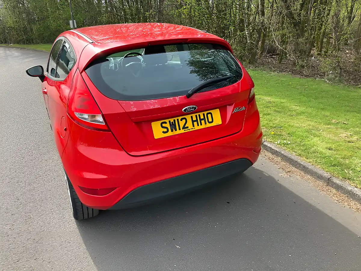 Used 2012 Ford Fiesta Edge Red - Interior and Exterior details 8