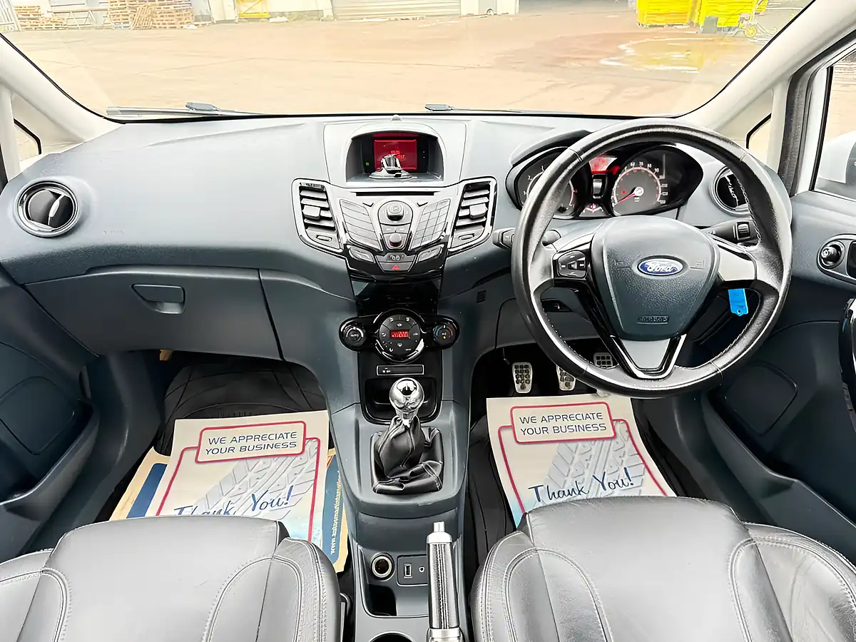 Used 2012 Ford Fiesta Metal White - Interior and Exterior details 6