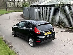 Used 2012 Ford Fiesta Titanium Black - Interior and Exterior details 6