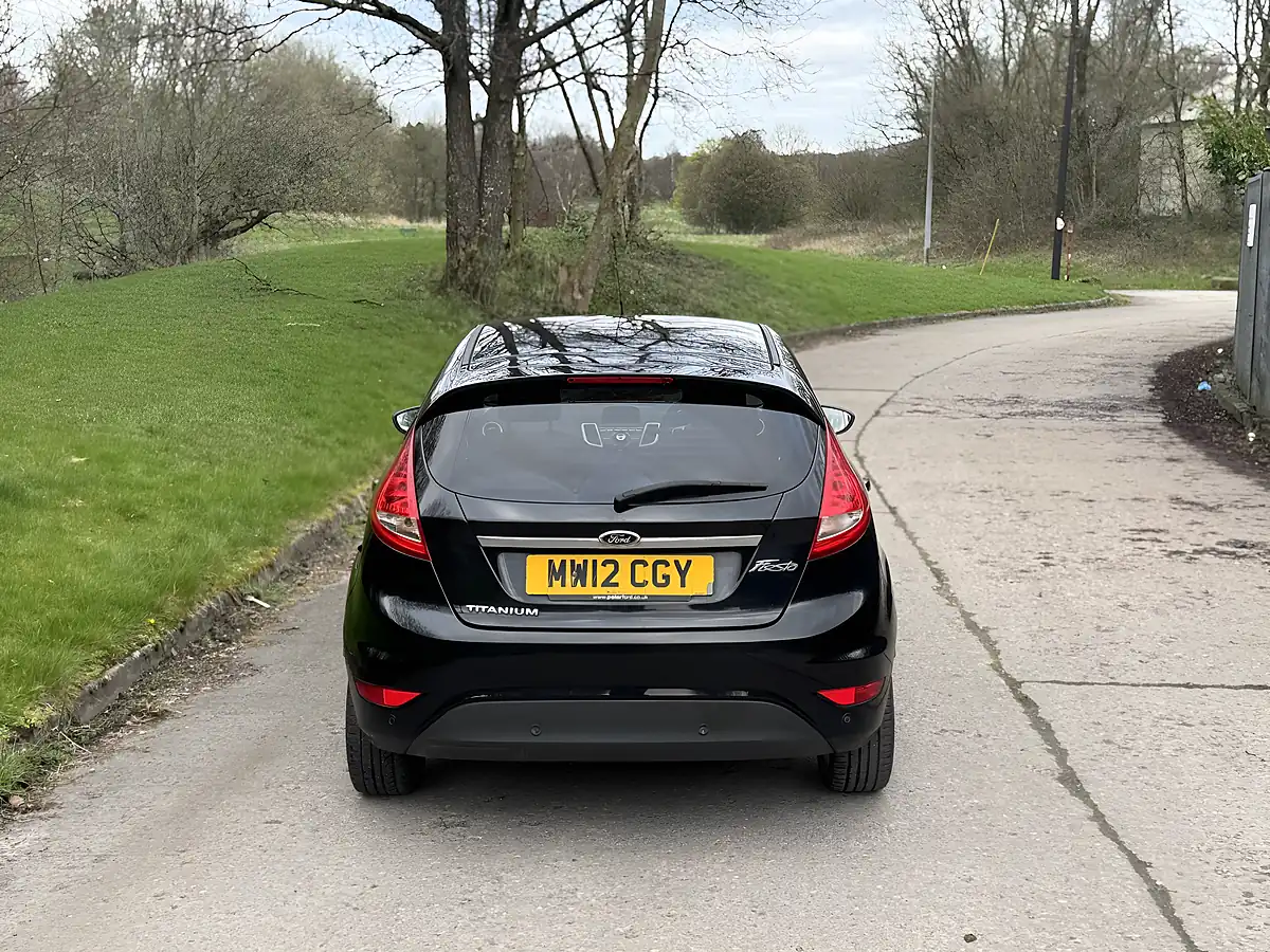 Used 2012 Ford Fiesta Titanium Black - Interior and Exterior details 7