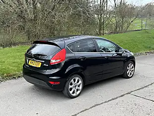 Used 2012 Ford Fiesta Titanium Black - Interior and Exterior details 9