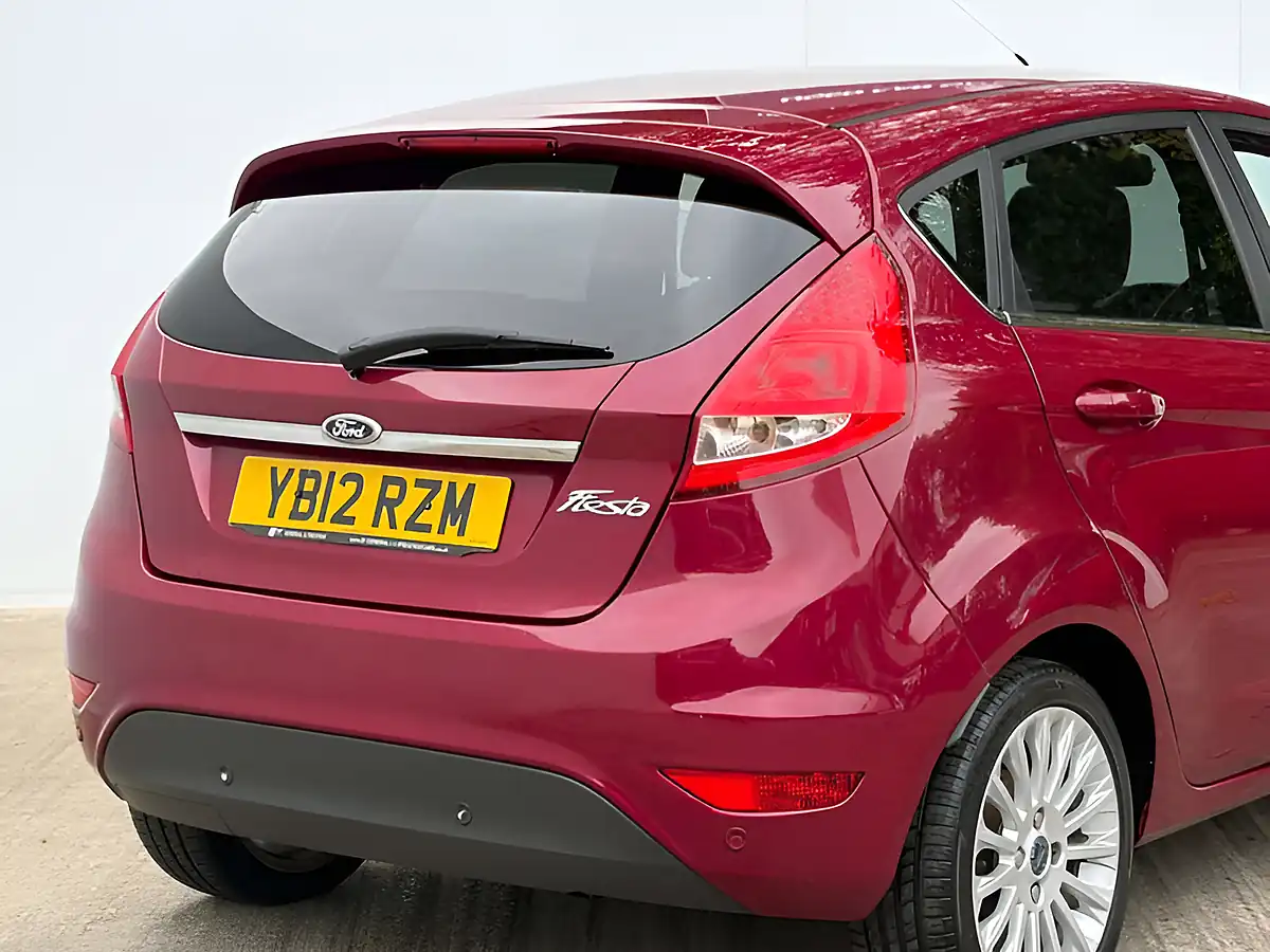 Used 2012 Ford Fiesta Titanium Red - Interior and Exterior details 11