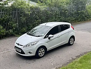 Used 2012 Ford Fiesta Titanium White - Interior and Exterior details 3