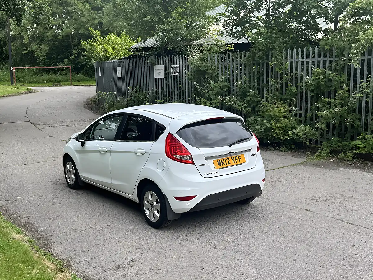 Used 2012 Ford Fiesta Titanium White - Interior and Exterior details 6