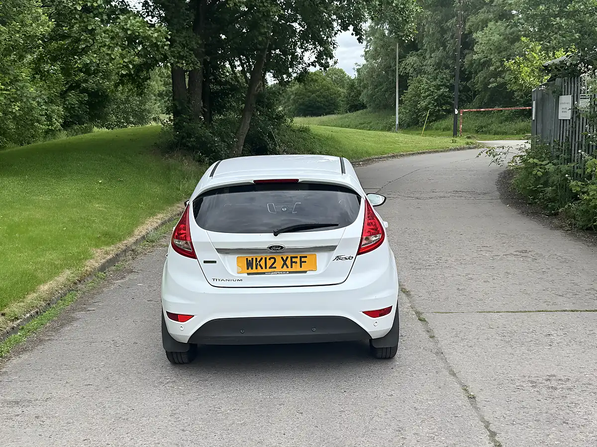 Used 2012 Ford Fiesta Titanium White - Interior and Exterior details 8