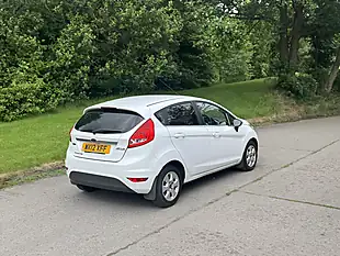 Used 2012 Ford Fiesta Titanium White - Interior and Exterior details 9