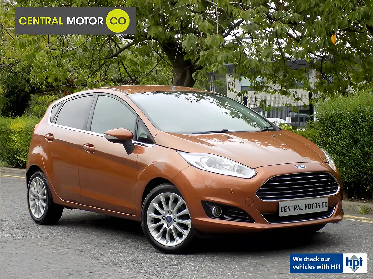 Used 2012 Ford Fiesta Titanium X Copper Bronze - Front View