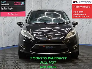 Used 2012 Ford Fiesta Zetec Black - Interior and Exterior details 2