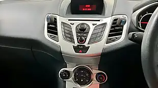 Used 2012 Ford Fiesta Zetec Black - Interior and Exterior details 9