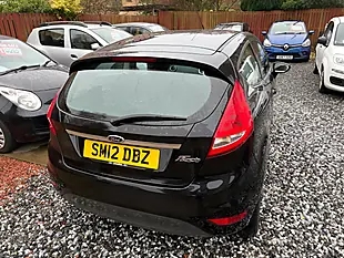 Used 2012 Ford Fiesta Zetec Black - Interior and Exterior details 14