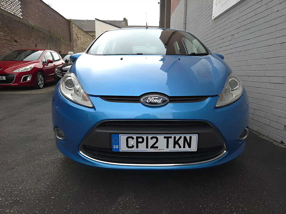 Used 2012 Ford Fiesta Zetec Blue - Interior and Exterior details 2