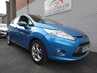 Used 2012 Ford Fiesta Zetec Blue - Interior and Exterior details 5