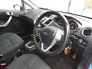 Used 2012 Ford Fiesta Zetec Blue - Interior and Exterior details 6