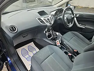 Used 2012 Ford Fiesta Zetec Blue - Interior and Exterior details 10
