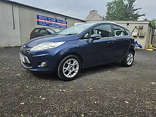 Used 2012 Ford Fiesta Zetec Blue - Interior and Exterior details 9