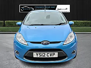 Used 2012 Ford Fiesta Zetec Blue - Interior and Exterior details 2