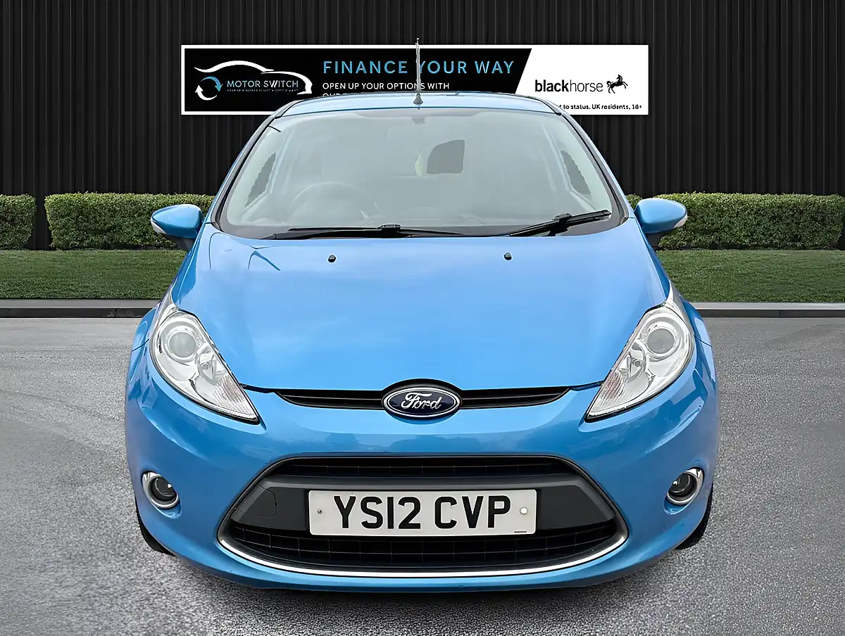 Used 2012 Ford Fiesta Zetec Blue - Interior and Exterior details 2