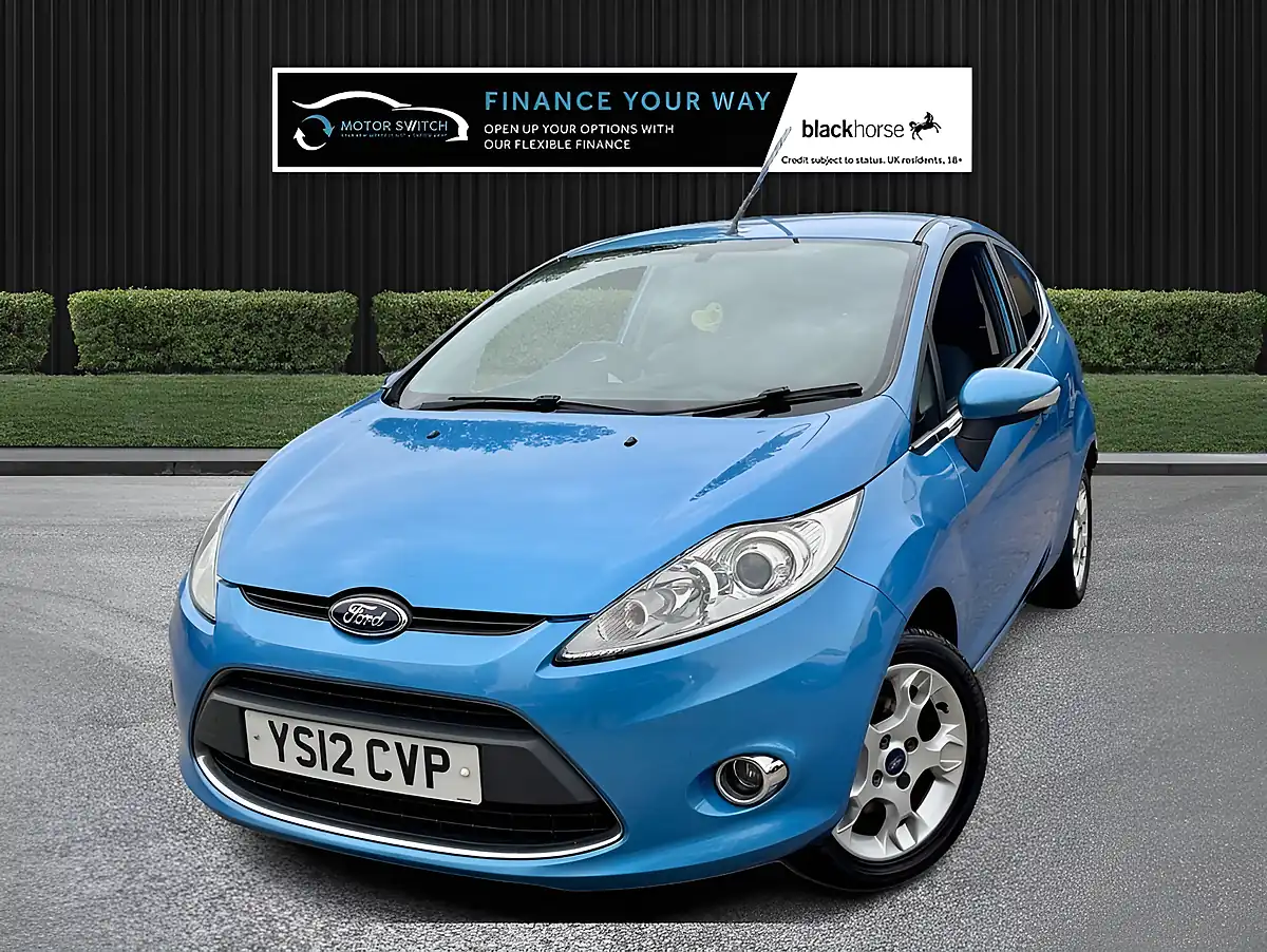 Used 2012 Ford Fiesta Zetec Blue - Interior and Exterior details 3