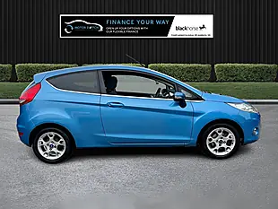 Used 2012 Ford Fiesta Zetec Blue - Interior and Exterior details 4