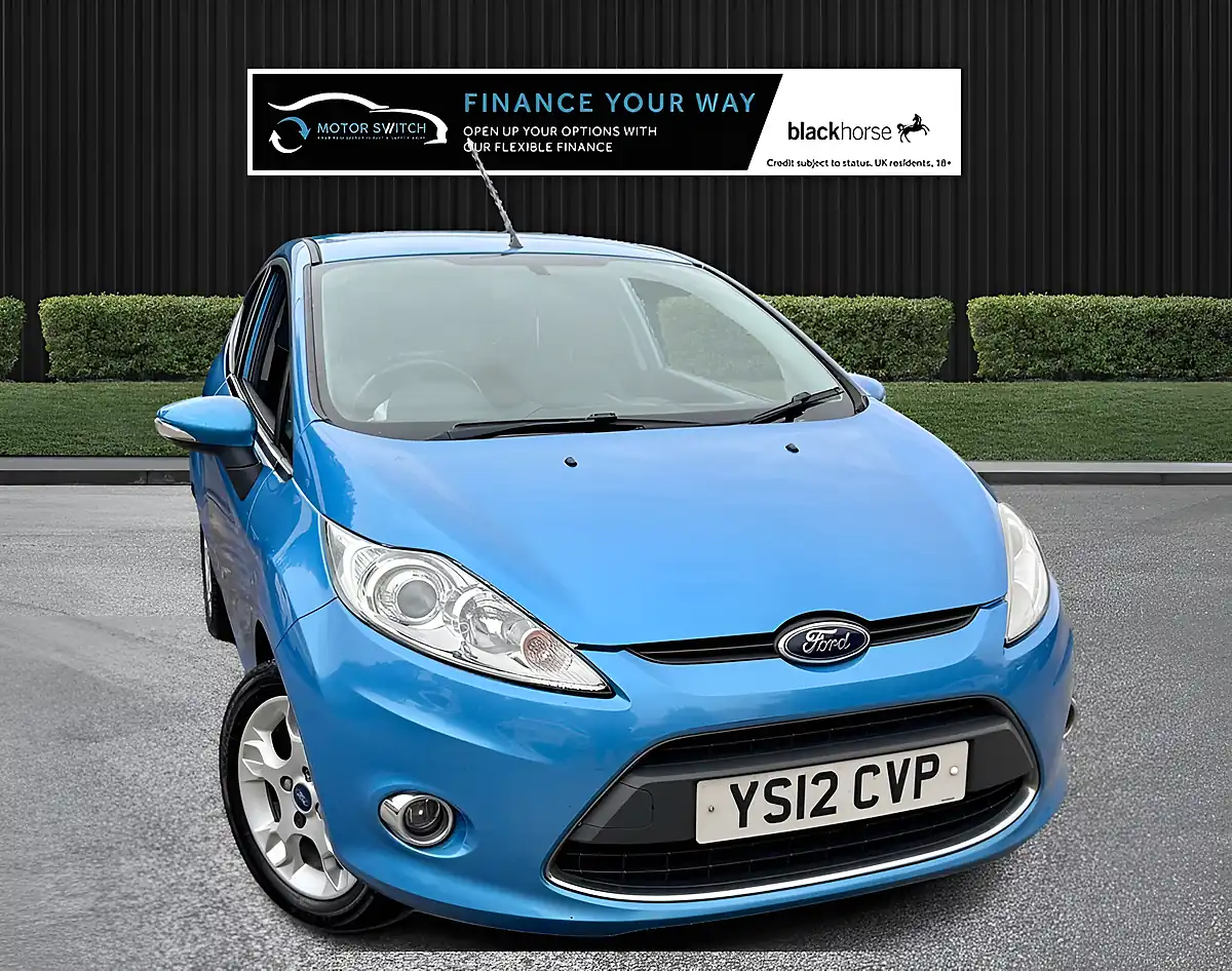 Used 2012 Ford Fiesta Zetec Blue - Interior and Exterior details 5