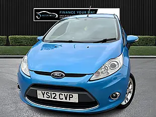 Used 2012 Ford Fiesta Zetec Blue - Interior and Exterior details 6