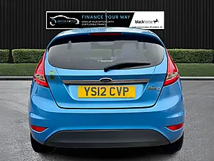 Used 2012 Ford Fiesta Zetec Blue - Interior and Exterior details 8