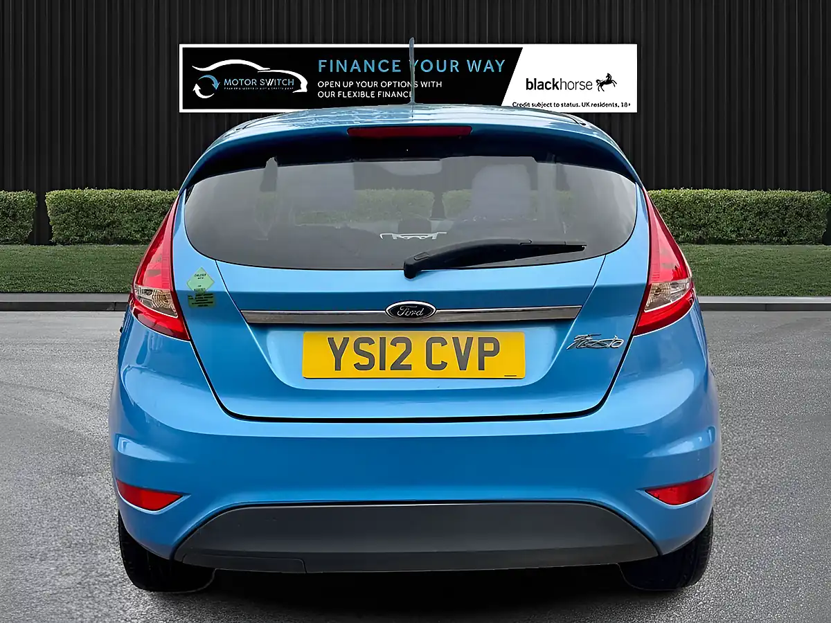 Used 2012 Ford Fiesta Zetec Blue - Interior and Exterior details 8