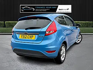 Used 2012 Ford Fiesta Zetec Blue - Interior and Exterior details 9