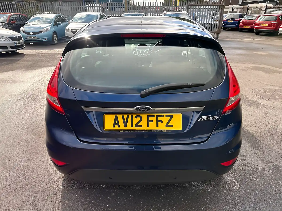 Used 2012 Ford Fiesta Zetec Blue - Interior and Exterior details 10
