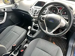 Used 2012 Ford Fiesta Zetec Blue - Interior and Exterior details 2