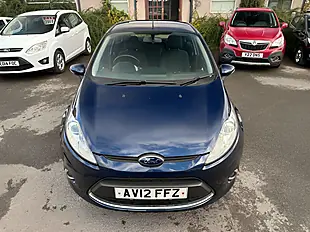 Used 2012 Ford Fiesta Zetec Blue - Interior and Exterior details 3