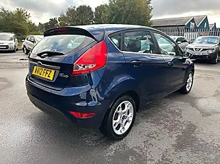 Used 2012 Ford Fiesta Zetec Blue - Interior and Exterior details 9