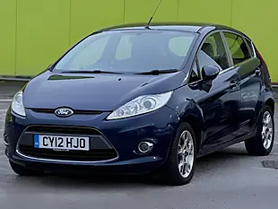 Used 2012 Ford Fiesta Zetec Blue - Interior and Exterior details 2