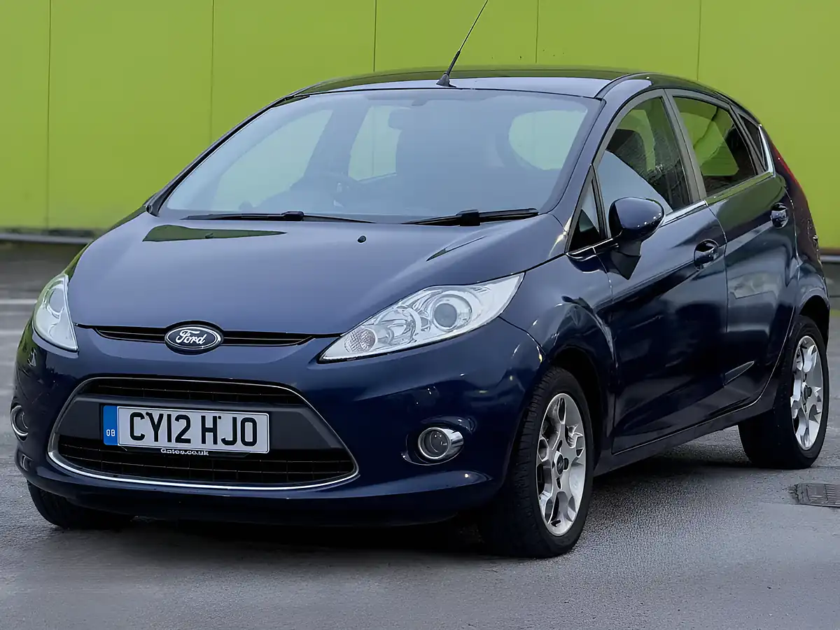 Used 2012 Ford Fiesta Zetec Blue - Interior and Exterior details 2