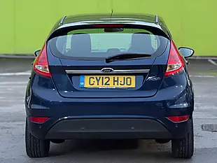 Used 2012 Ford Fiesta Zetec Blue - Interior and Exterior details 6